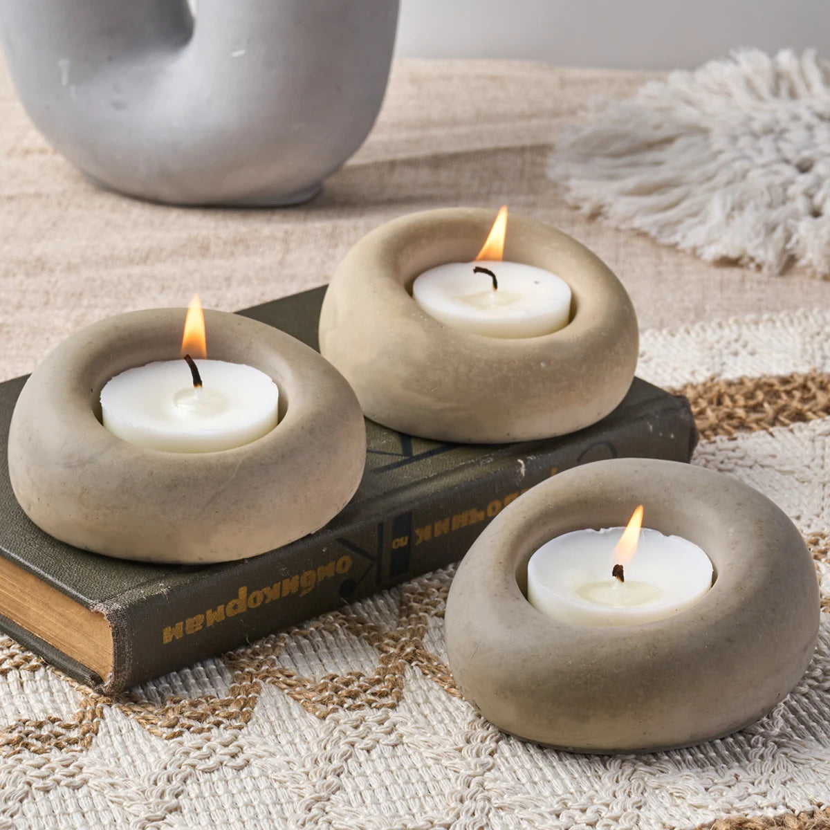 Bubble Tealight Candle Holder
