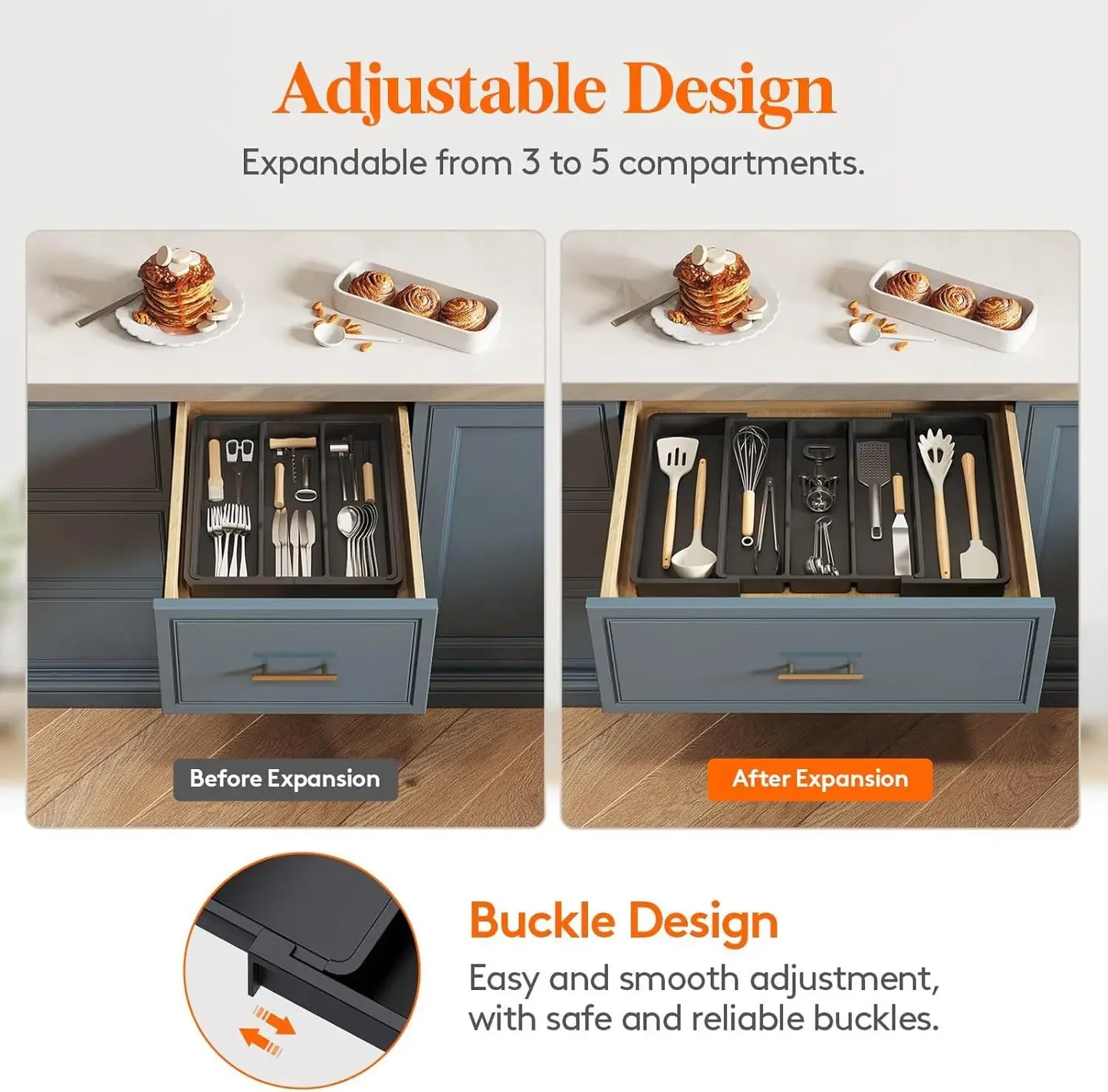 Silverware Drawer Organizer