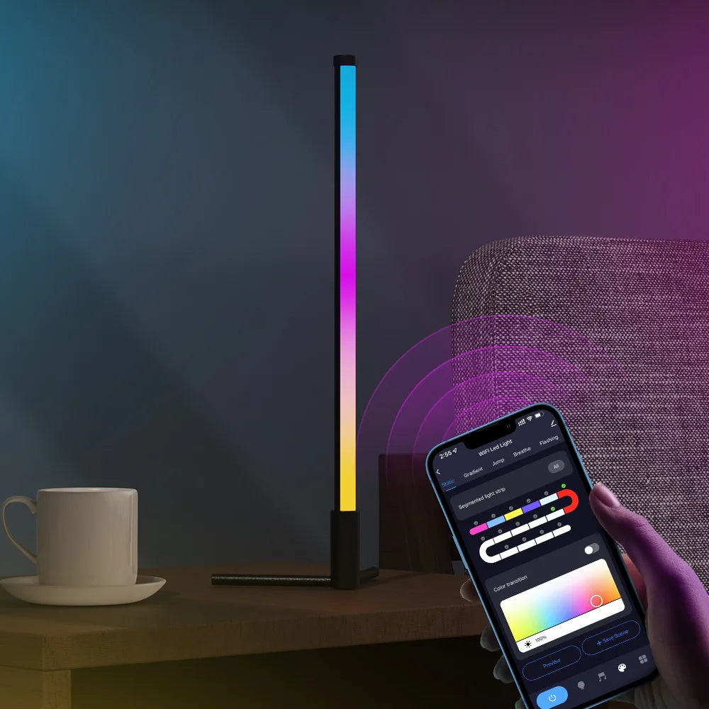Smart RGB Corner Floor Lamp