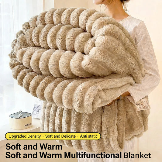Striped Sofa Blanket